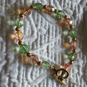 Handmade pastel bracelet